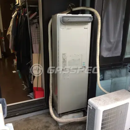 施工後の暖房熱源機（リンナイ RUFH-E2405AW2-3(A)）