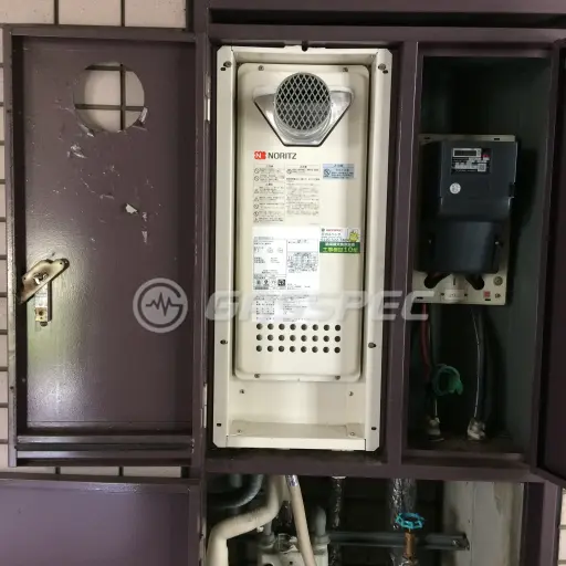 交換後の給湯器（ノーリツ GT-2053SAWX-T-2 BL）