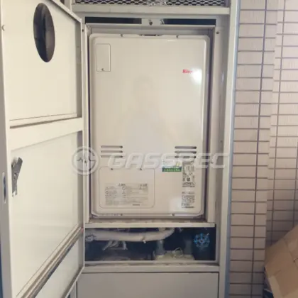 施工後の暖房熱源機（リンナイ RUFH-A2400AU2-3）