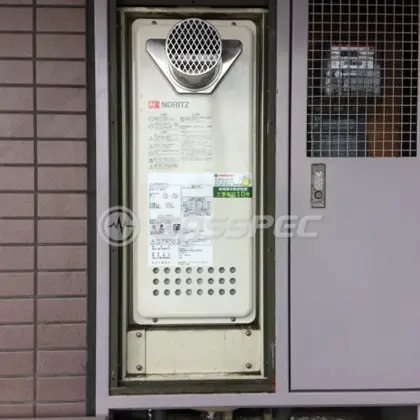 施工後の給湯器（ノーリツ GT-2053SAWX-T-2 BL）