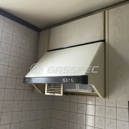 施工前のレンジフード（NSV-631）