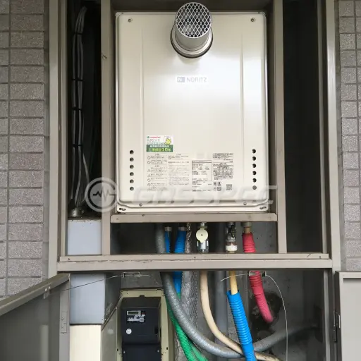 交換後の給湯器（ノーリツ GT-2460SAWX-T-1 BL）
