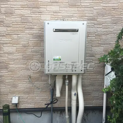 施工後の給湯器（ノーリツ GT-C2062SAWX BL）