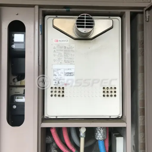 交換前の給湯器（ノーリツ GT-2422SAWX-T）
