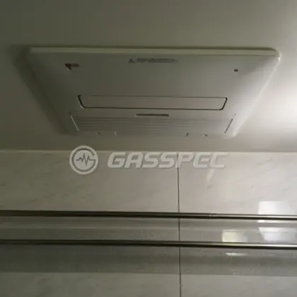 施工後の浴室乾燥機（ノーリツ BDV-4104AUNC-BL）