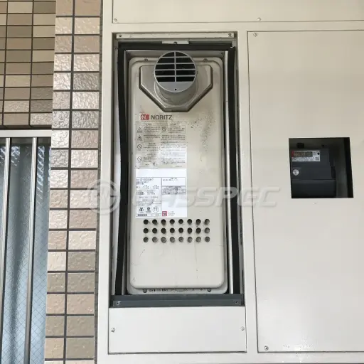 交換前の給湯器（ノーリツ GT-2023SAW-T）