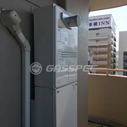 施工後の暖房熱源機（ノーリツ GTH-2444AWX3H-T-1 BL）