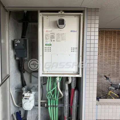 施工後の暖房熱源機（ノーリツ GTH-CV2450AW3H-T-1 BL）