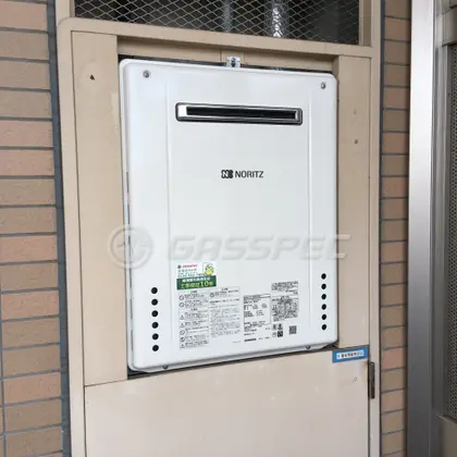 施工後の給湯器（ノーリツ GT-2460SAWX-1 BL）