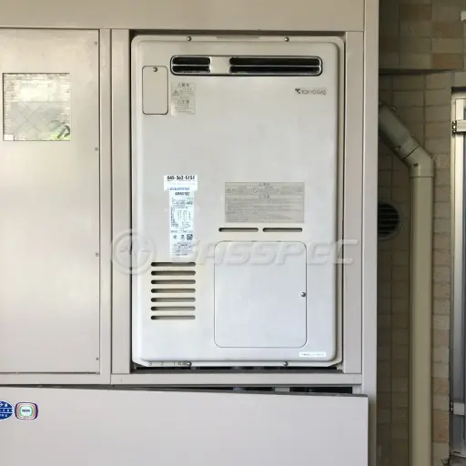 交換前の暖房熱源機（リンナイ RUFH-V2400AW2-3）