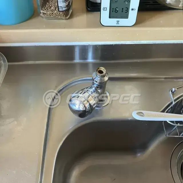 交換前の水栓・蛇口