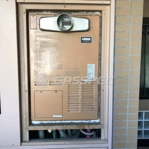 交換前の暖房熱源機（ナショナル（松下） AT-4299ARSSW3Q-C）