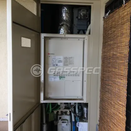 施工後の暖房熱源機（ノーリツ GTH-2444AWX3H-H-1 BL）