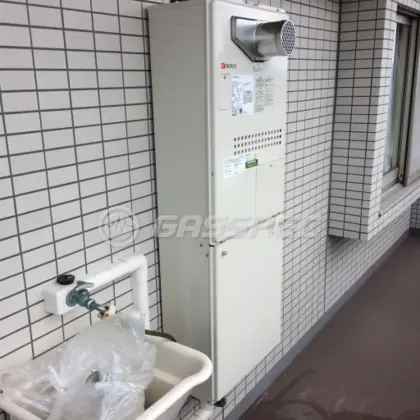 施工後の暖房熱源機（ノーリツ GTH-2444AWX3H-T-1 BL）