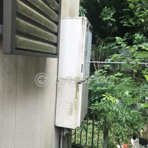 交換前の給湯器（ノーリツ GT-2422SAWX）