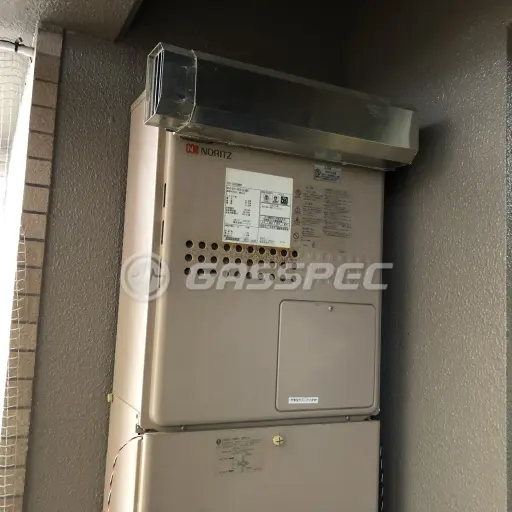 交換前の給湯器（ノーリツ GTH-2435SAWX）