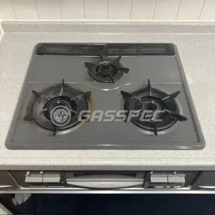 施工前のビルトインガスコンロ（RB31AH2RVL）