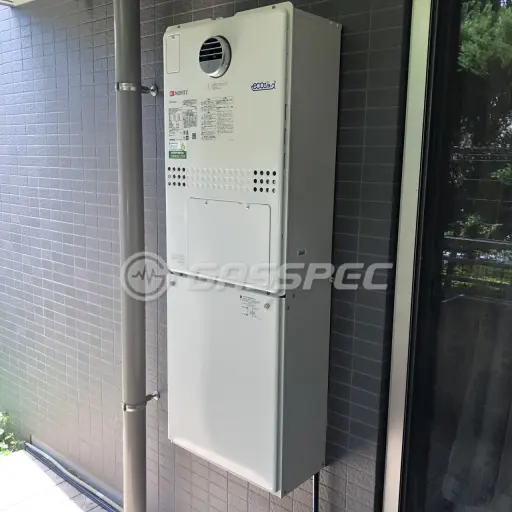 交換後の暖房熱源機（ノーリツ GTH-C2450AW3H-1 BL）