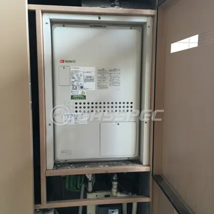 施工後の暖房熱源機（ノーリツ GTH-2444AWX3H-H-1 BL）