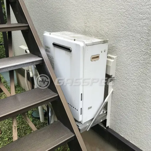交換前の給湯器（ノーリツ GT-C2431ARX）
