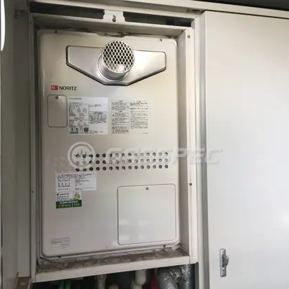施工後の暖房熱源機（ノーリツ GTH-2444AWX3H-T-1 BL）