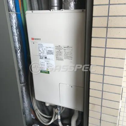 施工後の暖房熱源機（ノーリツ GTH-1644AWX-SFF-1 BL）