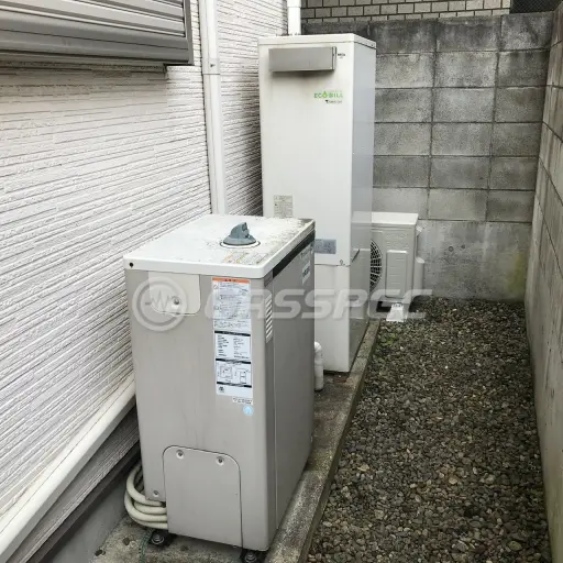 交換前の暖房熱源機（長府 GCT-C08ARS-AWQ）