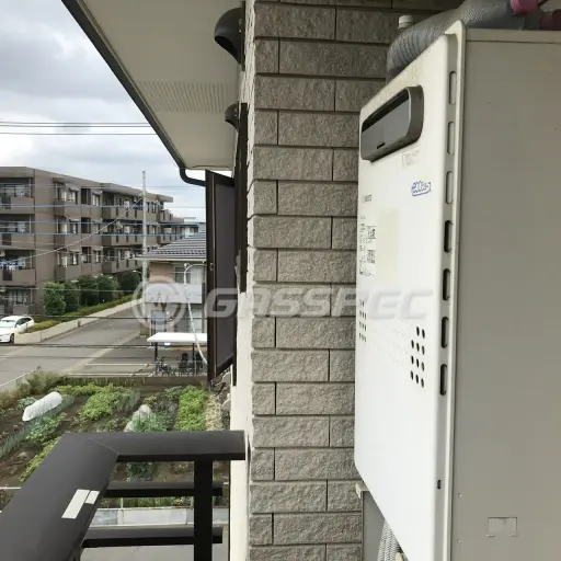 交換前の給湯器（ノーリツ GTH-C2438AWX3H）