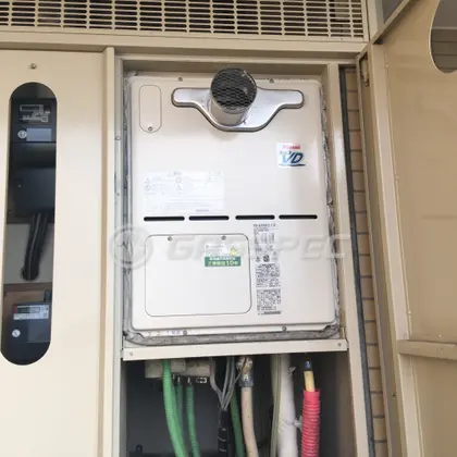施工後の暖房熱源機（リンナイ RVD-A2400SAT2-3(A)）