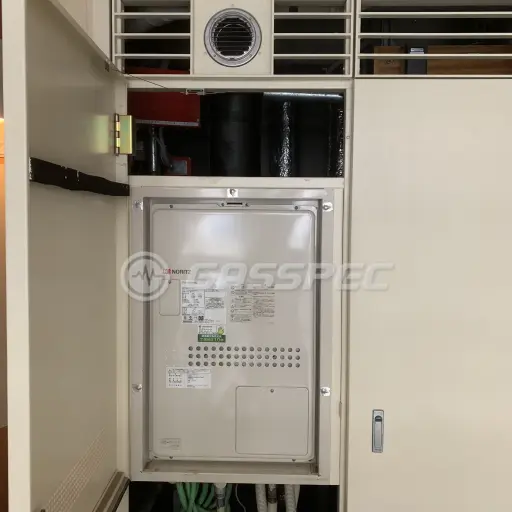 交換後の暖房熱源機（ノーリツ GTH-2444AWX3H-H-1 BL）
