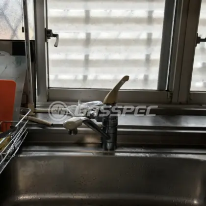 施工前の水栓・蛇口