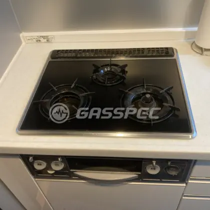 施工前のビルトインガスコンロ（RBG-N31A6G5M2）