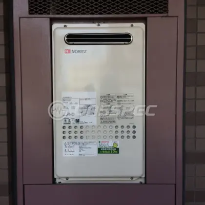 施工後の給湯器（ノーリツ GQ-2427AWX-DX BL）