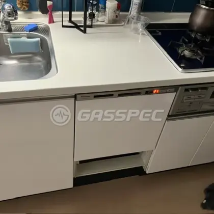 施工前のビルトイン食洗機（NP-45MS5W）