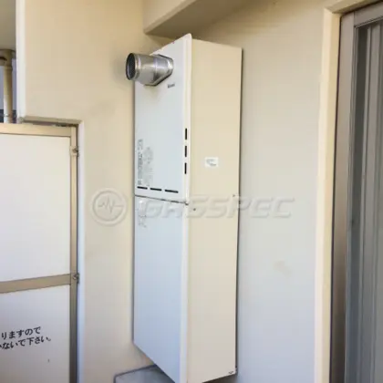 施工後の給湯器（リンナイ RUF-A1605SAT(B)）