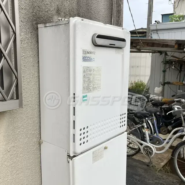 交換前の給湯器（ノーリツ GT-C2442SAWX-MB）