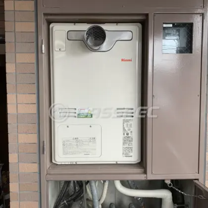 施工後の暖房熱源機（リンナイ RUFH-A2400AT2-3）