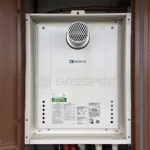 交換後の給湯器（ノーリツ GT-2060SAWX-T-1 BL）