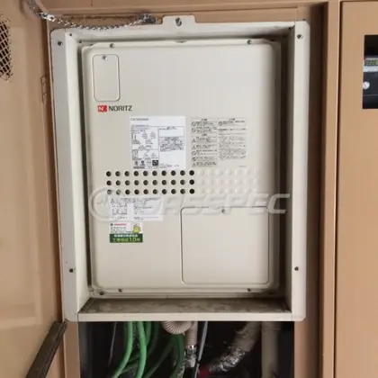 施工後の暖房熱源機（ノーリツ GTH-2445AWX3H-H-1 BL）