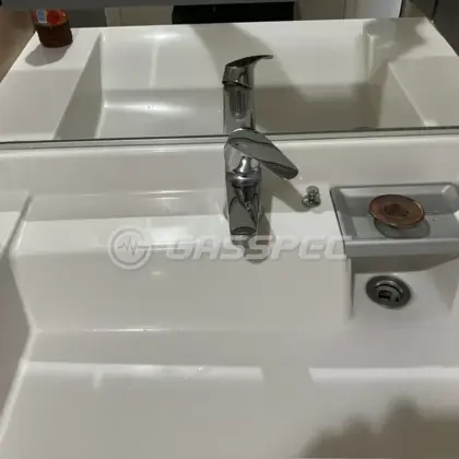 施工前の水栓・蛇口