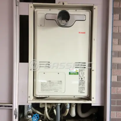 施工後の暖房熱源機（リンナイ RUFH-A2400AT2-3）