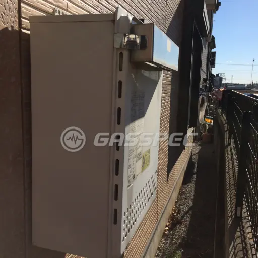 交換前の給湯器（ノーリツ GT-2028AWX）
