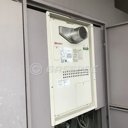 施工後の暖房熱源機（ノーリツ GTH-2444AWX-T-1 BL）