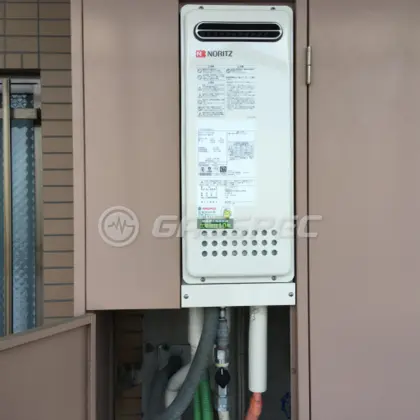 施工後の給湯器（ノーリツ GT-1653SAWX-2 BL）