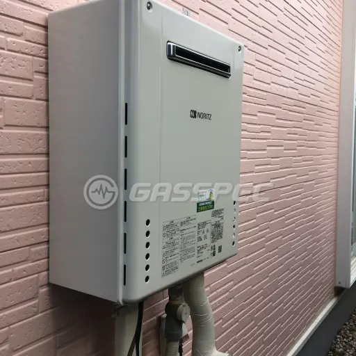 交換後の給湯器（ノーリツ GT-2460SAWX-1 BL）