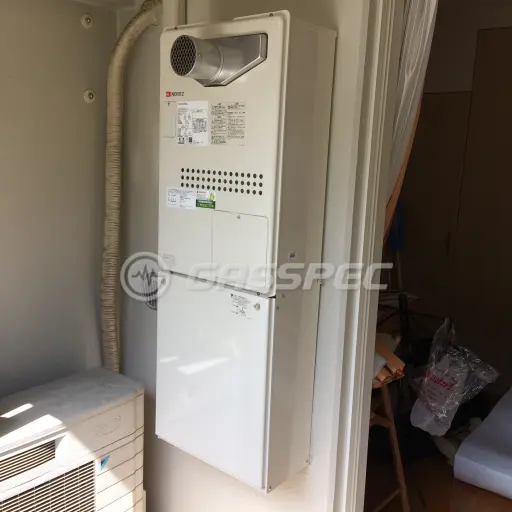 交換後の暖房熱源機（ノーリツ GTH-2444SAWX3H-T-1 BL）