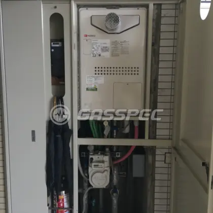 施工後の暖房熱源機（ノーリツ GTH-2444AWX3H-T-1 BL）