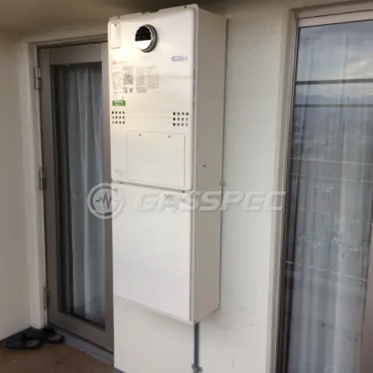 施工後の暖房熱源機（ノーリツ GTH-C2450AW3H-1 BL）