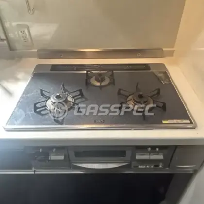 施工前のビルトインガスコンロ（RB71AW3S2R）