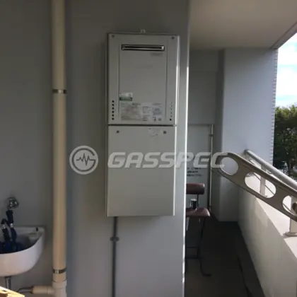 施工後の給湯器（ノーリツ GT-C2462SAWX BL）
